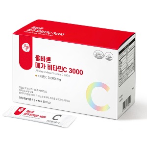 메가 비타민C 3000 90포 1박스 (총 3개월분) - 핵이득마켓